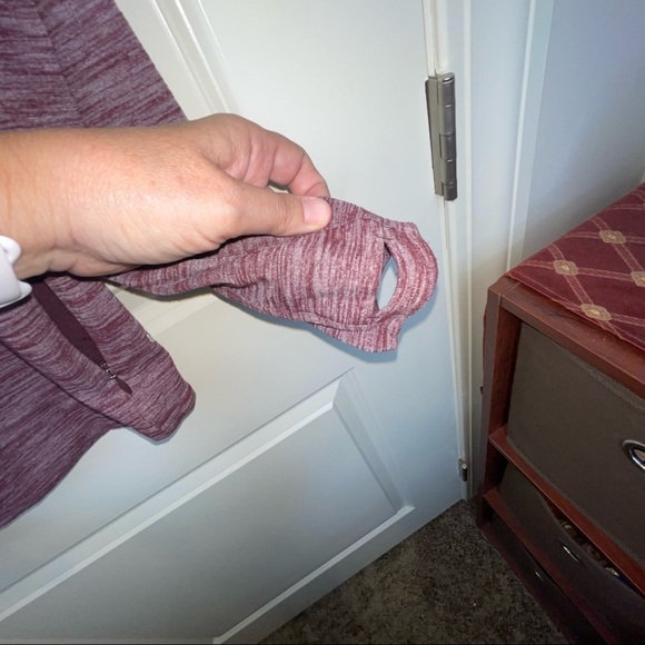 Lululemon &go City Pullover Heathered Bordeaux Drama 4 - Picture 6 of 17